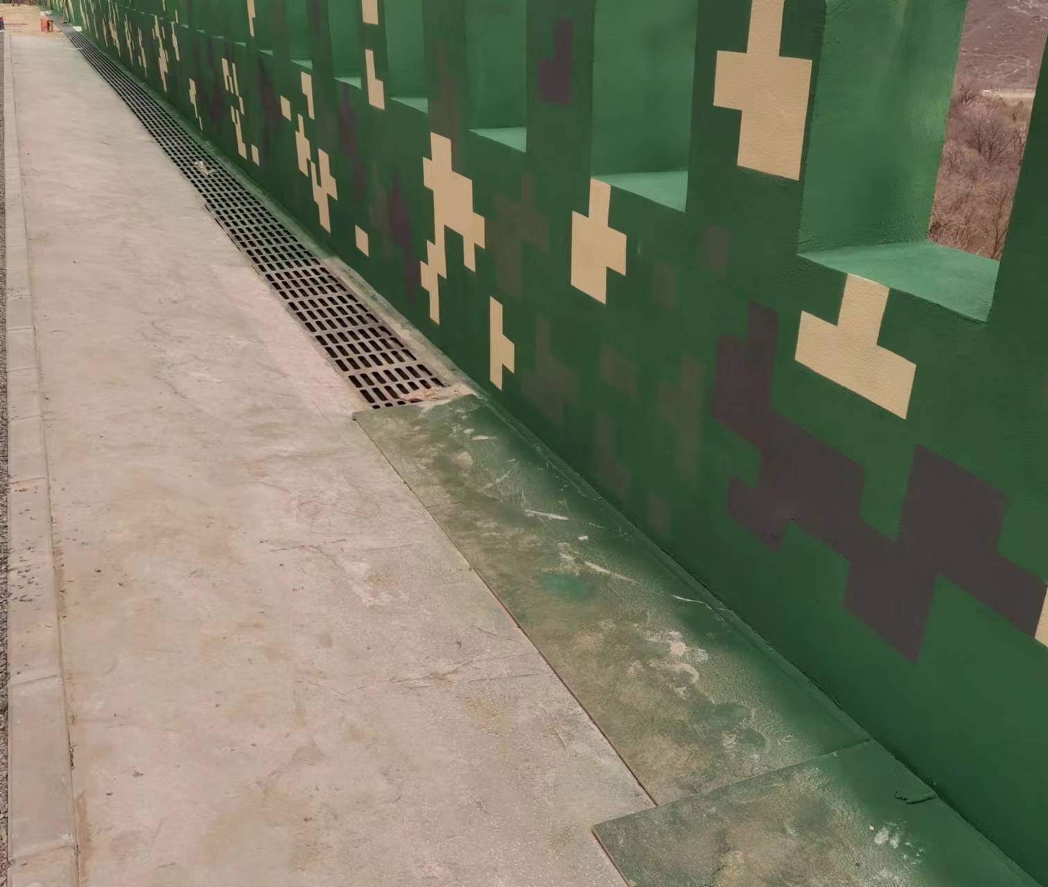 阜新围墙迷彩喷涂,数迷彩漆