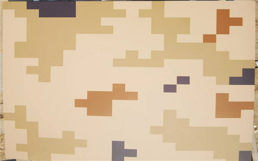 阜新荒漠迷彩漆喷涂